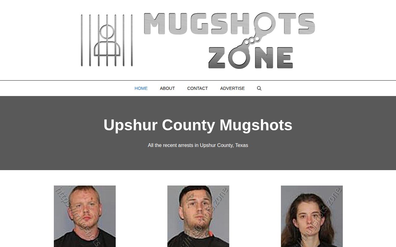 Upshur County third-party crime-news and arrest-record source view